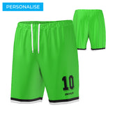 STRIDE SHORTS 8 - GREEN
